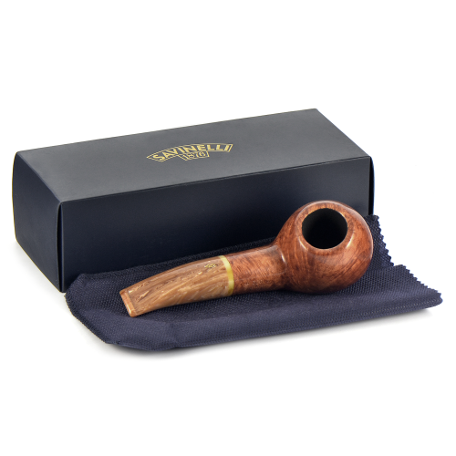 Трубка Savinelli Dolomiti - Smooth Light Brown 320 (фильтр 9 мм)