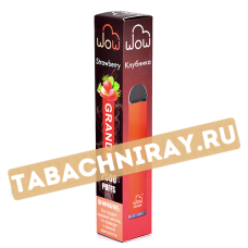 Электронный бестабачный испаритель WOW Grande (2500 затяжек) - Strawberry - (1 шт) Sale !!!