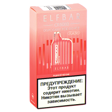 POD система Elf Bar - CR 5000 - Ледяной персик - 2% - (1 шт.)