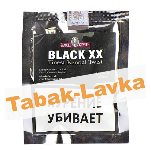 Табак трубочный Samuel Gawith Black XX Twist (пробник 10 гр)