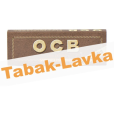 Бумага самокруточная OCB Virgin Paper unbleached (Size 1,25 )  + Filter Tips