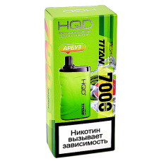 POD система HQD - TITAN - Арбуз (7000 затяжек) - 2% - (1 шт.)