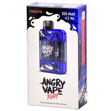 Многоразовая POD-система Brusko Angry Vape Fury - Blue