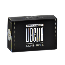 Бумага самокруточная Libella - Extra Thin Black - Combi Roll