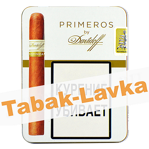 Сигариллы Davidoff Primeros Dominican 6шт (белые)