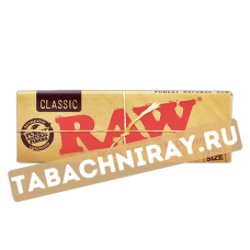 Бумага самокруточная RAW -  Classic 1,25 - 78мм  (50 шт)