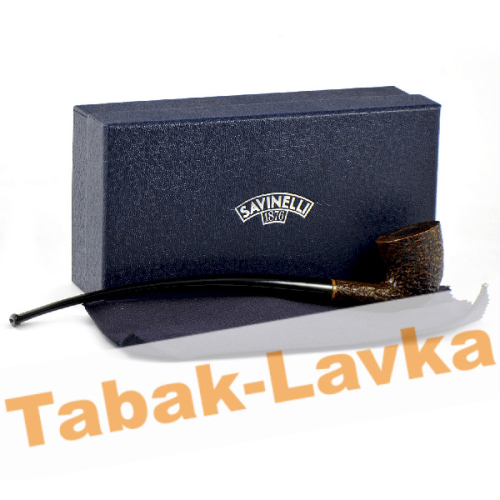 трубка Savinelli Churchwarden - Brownblast 921 (без фильтра)