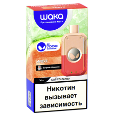 POD-система Waka soPro -  7000 затяжек - Арбуз - 2% (1 шт.)