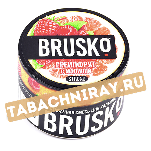 Табак для кальяна Brusko Strong - Грейпфрут с малиной (50 гр.)