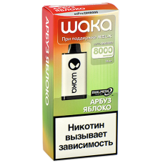 POD-система Waka soPro - DM 8.000 затяжек - Арбуз - Яблоко - 2% - (1 шт.)