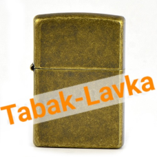 Зажигалка Zippo 201FB - Antique Brass