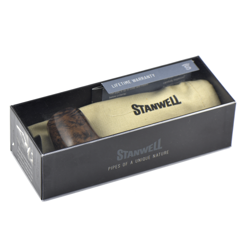 Трубка Stanwell Relief - Brown Polished 88 (фильтр 9 мм)