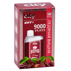 POD система City - King 9000 затяжек - Ледяная вишня - 1,8% - (1 шт.)