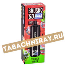 Одноразовый электронный испаритель Brusko Go GIGA - Ледяной арбуз (3000 затяжек) SALE!!!