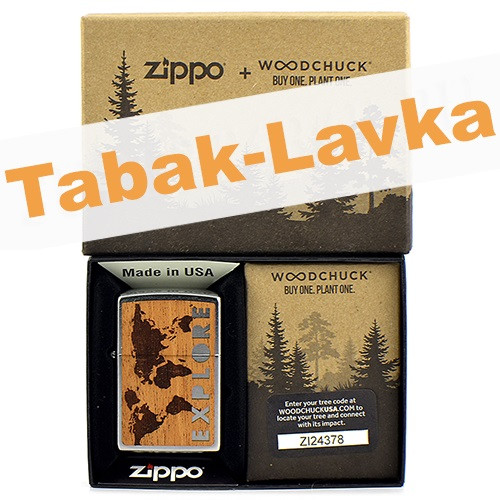 Зажигалка Zippo 49171 - WOODCHUCK - Explore