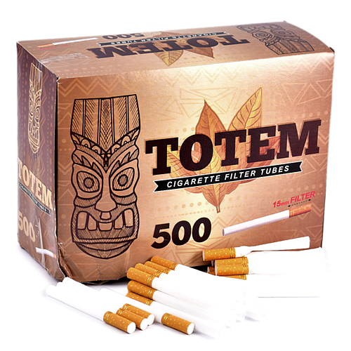 УЦЕНЕННЫЕ Сигаретные гильзы Totem - 15мм (500 ШТУК)