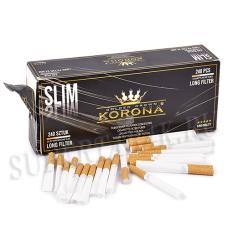 Уцененные Сигаретные гильзы Korona - Slim LONG (240 шт.)