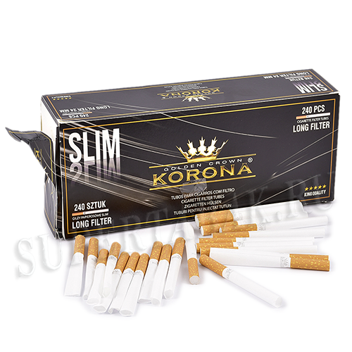 Уцененные Сигаретные гильзы Korona - Slim LONG (240 шт.)