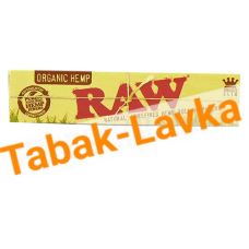 Бумага самокруточная RAW - KING SIZE - Organic Hemp (32 шт)