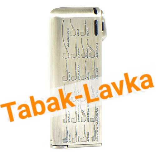 Зажигалка трубочная Im Corona 33-7415 Pipe Master Pewter Finish Pipe Design