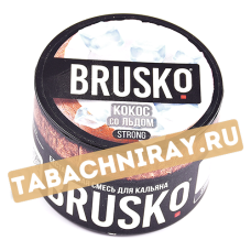 Смесь Кальянная Brusko Strong - Кокос со льдом (50 гр.)