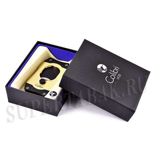 Гильотина для сигар Colibri - S-cut - CU 500 T16 (Gold-Black)