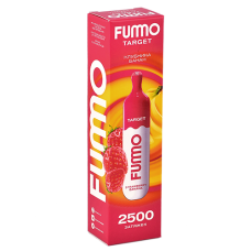 POD система Fummo - Target 2500 затяжек - Клубника - Банан - 2% - (1 шт.)