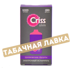 Одноразовый электронный испаритель Criss Slim - Тропические фрукты (5000 затяжек)