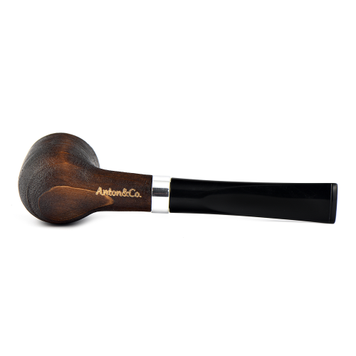 Трубка WoodPipe - Груша - Pot - SandBlast Brown - (фильтр 9 мм)