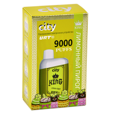 POD система City - King 9000 затяжек - Лимонный пирог - 1,8% - (1 шт.)