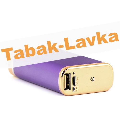 Электроимпульсная Зажигалка Xintail с Power-Банком и фонариком - LA-1122 - Purple