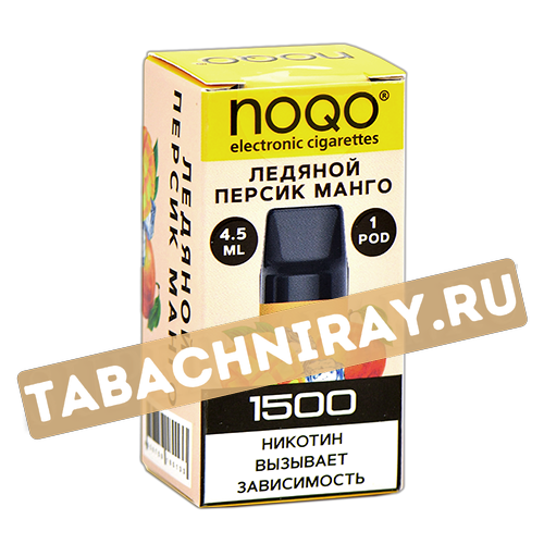 Картридж NOQO Basic - Ледяной персик - Манго (1 шт.)