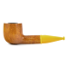 Трубка Savinelli - Mini Smooth Yellow Stem - 128 (фильтр 9 мм)