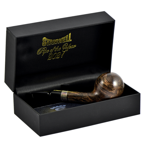 Трубка Stanwell - Pipe of the Year 2021 - Black Flame Grain (без фильтра)