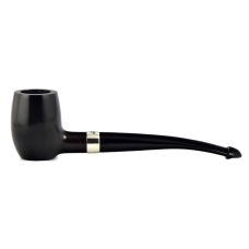 Трубка Peterson Speciality Pipes - Barrel - Smooth Black Nickel Mounted P-Lip (без фильтра)