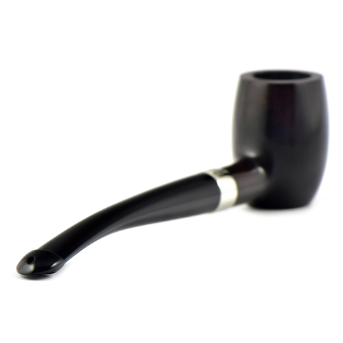 Трубка Peterson Speciality Pipes - Barrel - Smooth Black Nickel Mounted P-Lip (без фильтра)