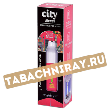 POD система City - Airway 3500 затяжек - Самара (Персик-Ледяной мармелад) - 1.8% - (1 шт)