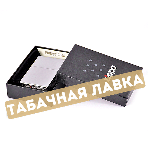 Зажигалка Zippo 230-25 - Vintage™ Series 1937 - Brashed Chrome