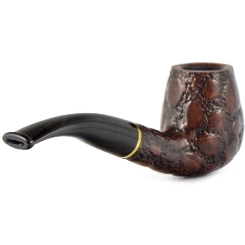 Трубка Savinelli Alligator - Brown 628 (фильтр 9 мм)