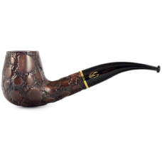 Трубка Savinelli Alligator - Brown 628 (фильтр 9 мм)