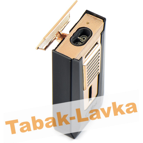 Зажигалка Colibri Slide LI850 T13 - Slide Black\Rose Gold (Сигарная)