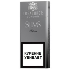 Сигареты Treasurer  London Slims Silver