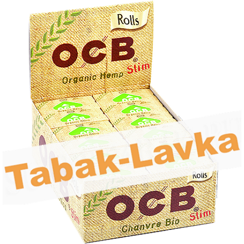 Бумага самокруточная OCB Organic Slim Rolls