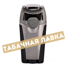 Зажигалка сигарная EuroJet 251011 - 2xTurbo (Black Gun Metal)