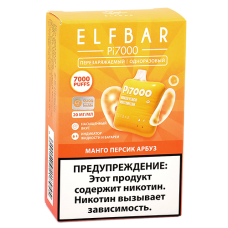 POD система Elf Bar - Pi 7000 - Манго - Персик - Арбуз - 2% - (1 шт.)