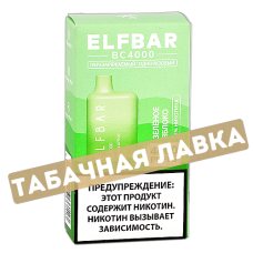 POD система Elf Bar - BC 4000 - Зелёное яблоко - 2% - (1 шт)