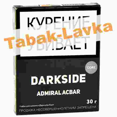 Табак для кальяна DarkSide Core Admiral Acbar 30 грамм