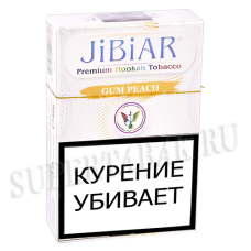 Табак для кальяна Jibiar - Персиковая жвачка (Gum Peach) - (50 гр)