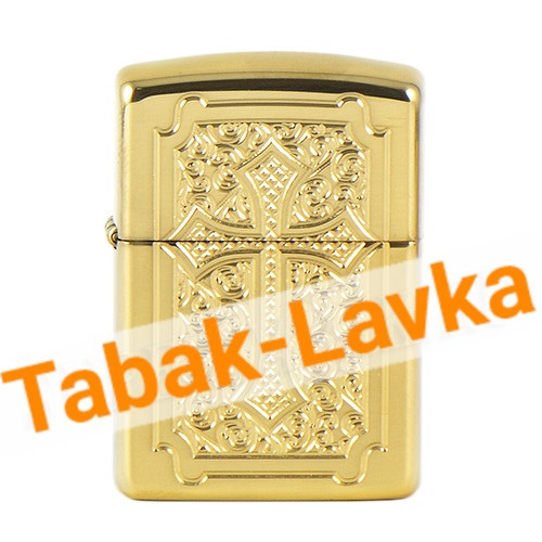 Зажигалка Zippo 29436 - Eccentric - High Polish Brass