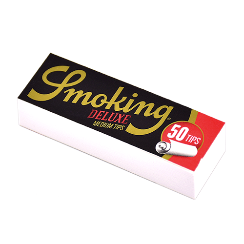 Бумажные фильтры для самокруток Smoking Tips Deluxe (50 шт.)